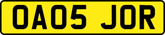 OA05JOR