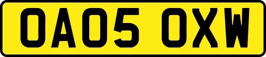 OA05OXW