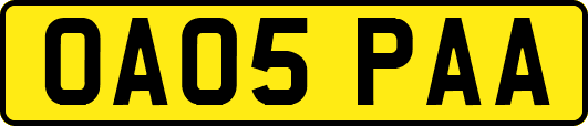 OA05PAA