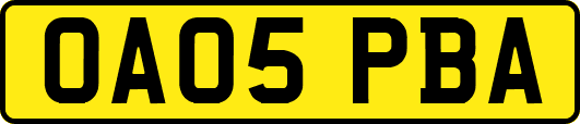OA05PBA