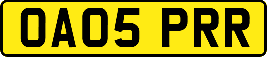 OA05PRR