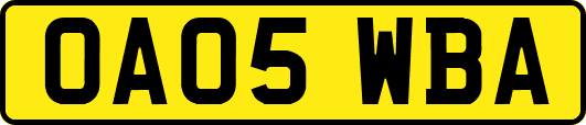 OA05WBA