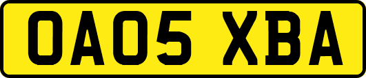OA05XBA