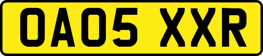 OA05XXR