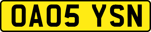 OA05YSN
