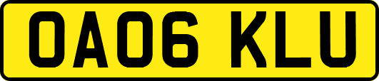 OA06KLU