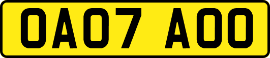 OA07AOO