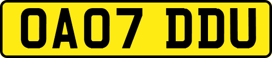 OA07DDU