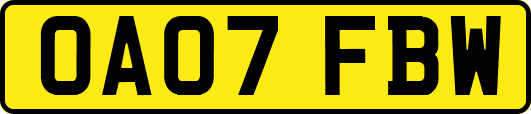 OA07FBW