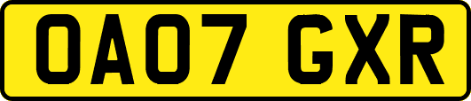 OA07GXR