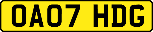 OA07HDG