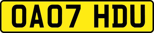 OA07HDU