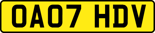 OA07HDV