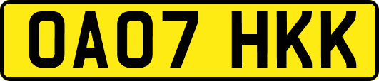 OA07HKK