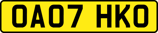 OA07HKO