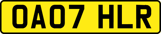 OA07HLR