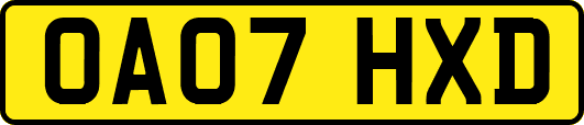 OA07HXD