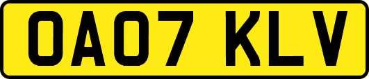 OA07KLV