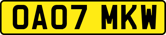 OA07MKW