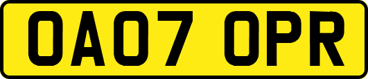 OA07OPR