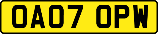 OA07OPW