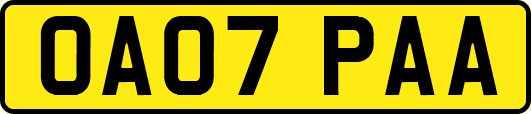 OA07PAA