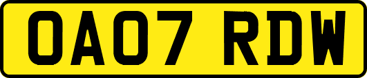 OA07RDW