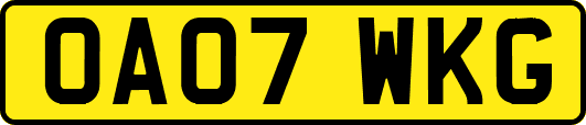 OA07WKG