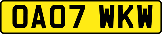 OA07WKW