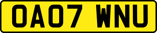 OA07WNU