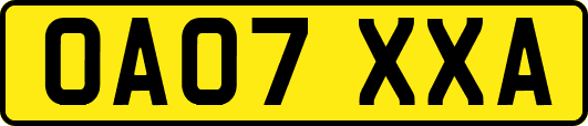 OA07XXA