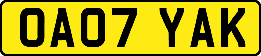 OA07YAK