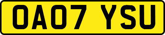OA07YSU