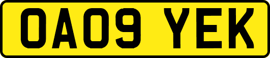 OA09YEK