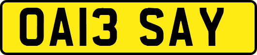 OA13SAY