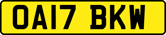 OA17BKW