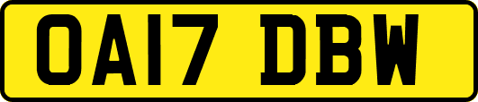 OA17DBW