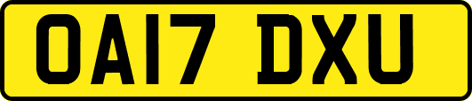 OA17DXU
