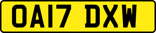 OA17DXW