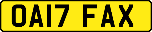 OA17FAX