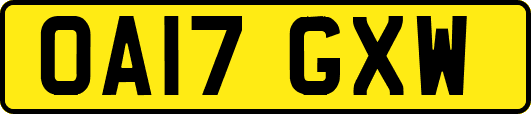 OA17GXW