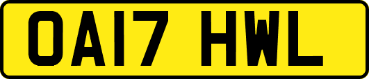 OA17HWL