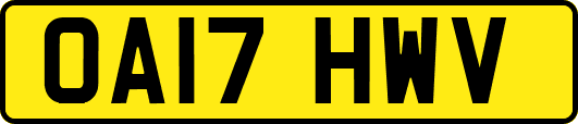 OA17HWV
