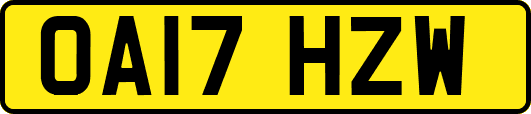 OA17HZW