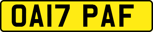 OA17PAF