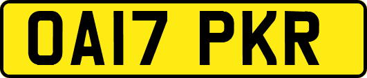 OA17PKR