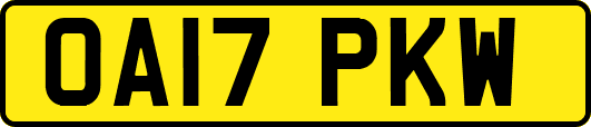 OA17PKW