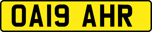 OA19AHR