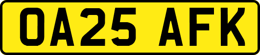OA25AFK