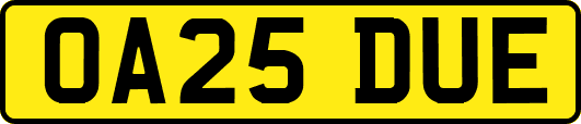 OA25DUE